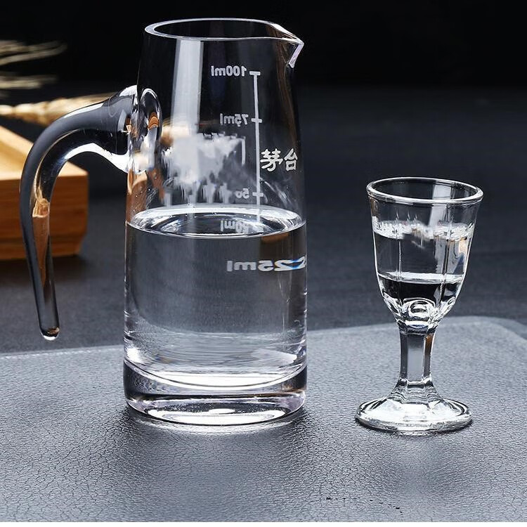 爱乐嘉(areker) 茅台杯酒具套装白酒杯烈酒杯水晶玻璃分酒壶10ml小