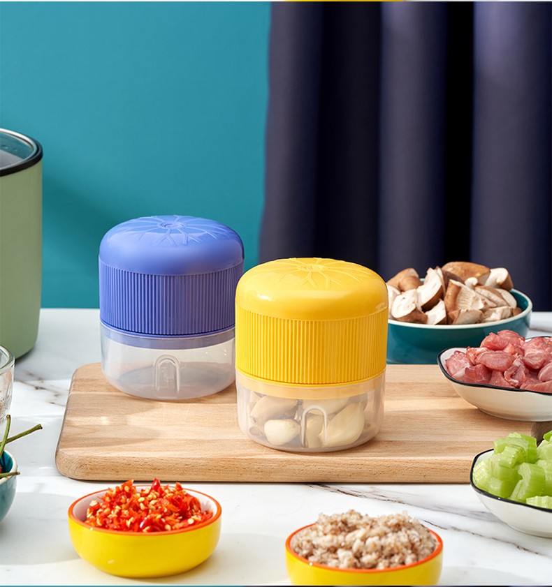 虎式飞跃电动捣蒜器捣蒜泥神器家用绞肉机小型打蒜器蒜蓉机打蛋器