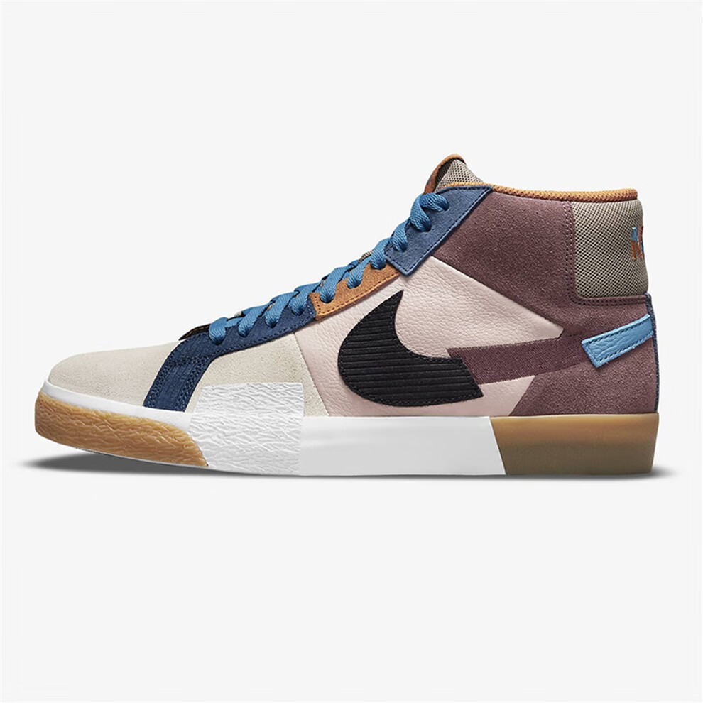 nike耐克男鞋 sb zoom blazer mid premium男女中帮运动休闲鞋撞色断