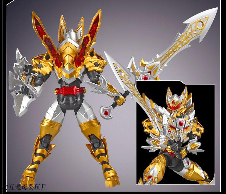 铠甲勇士玩具可动人偶进化版帝皇侠炎龙侠马帅鹰帅酷雷伏捕将召唤器