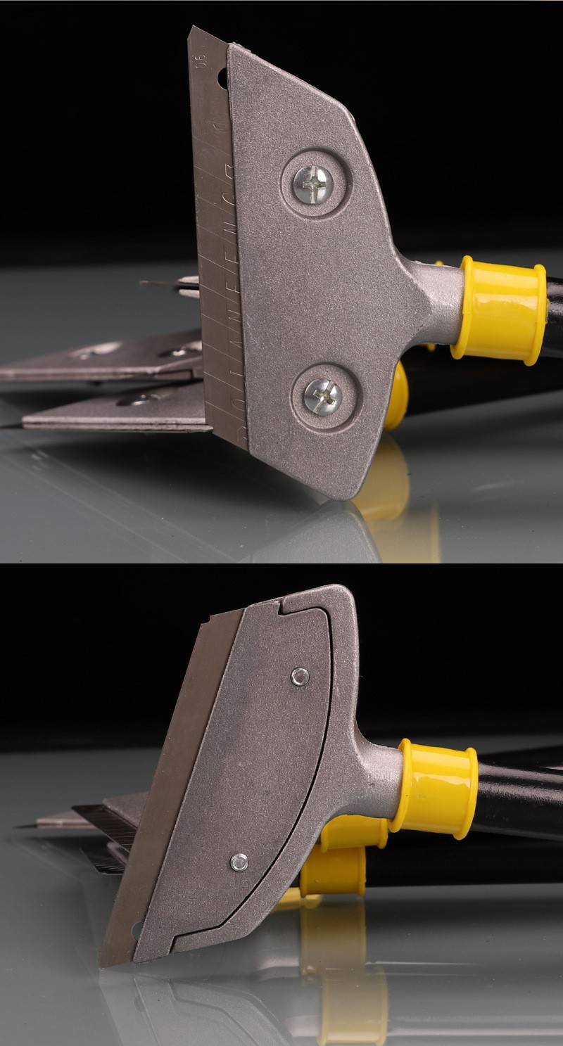 多用途清洁刀美缝刮刀瓷砖地板铲刀重型铝合金清洁刀30cm