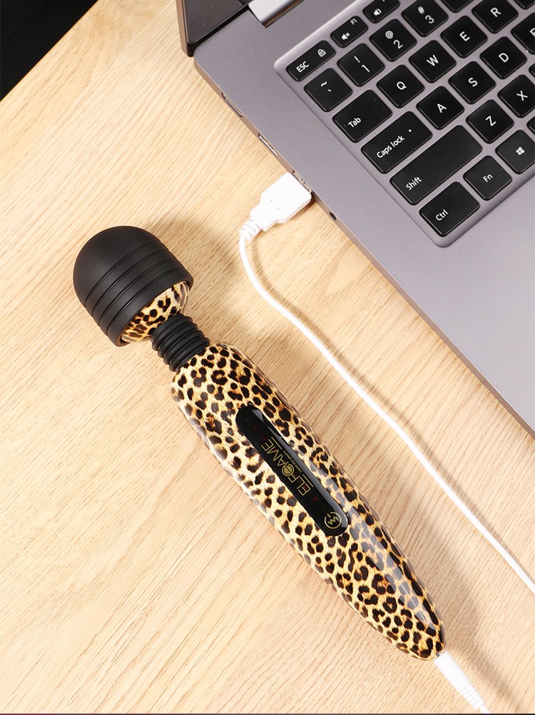 av棒震动棒特大号女用自慰器全自动旋转柔软多频振动私处秒高潮按摩棒