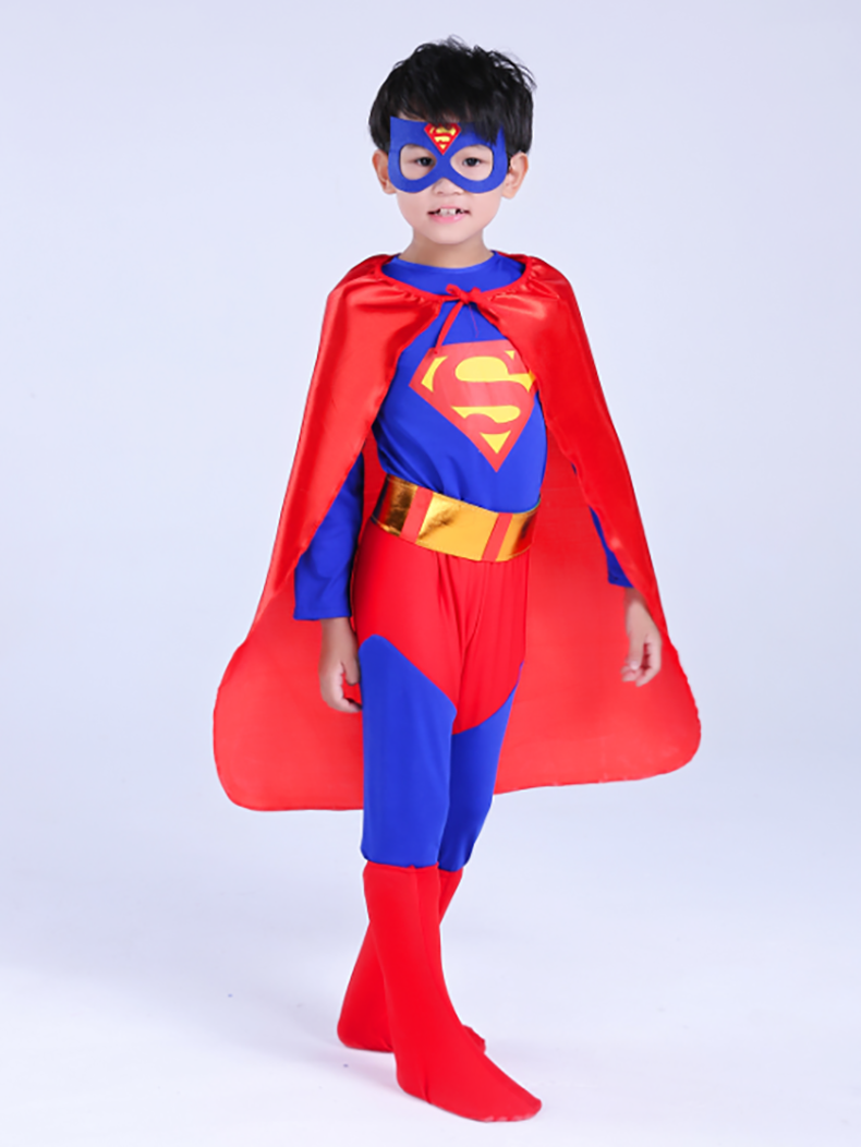 元旦节cosplay六一男女童超人表演服装迪士尼装扮演出服亲子走秀男款