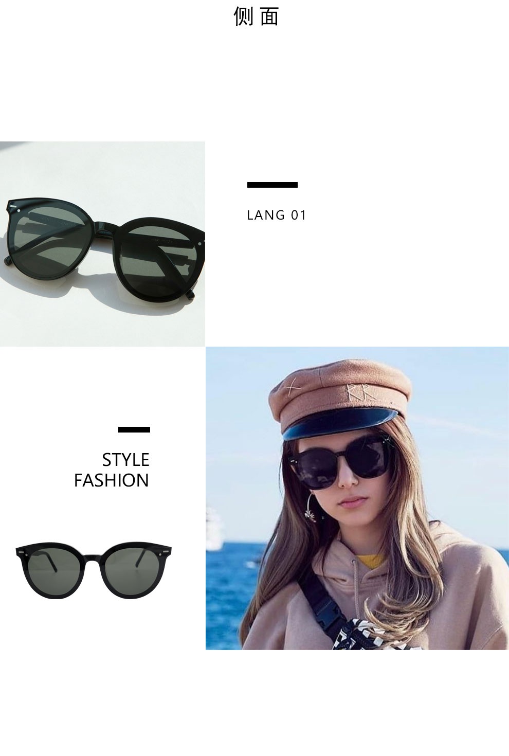 现货gentlemonsterv牌gm墨镜男女eastmoon太阳镜眼镜eastmoon01