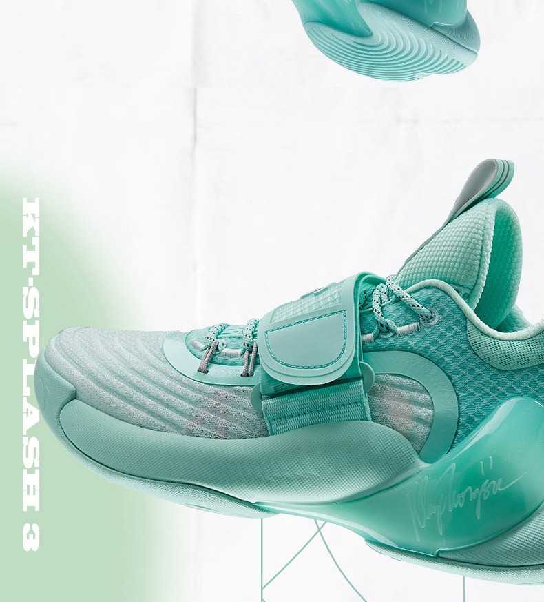 安踏kt水花3代咸柠七篮球鞋男夏季新款水花三代球鞋男运动鞋112121604