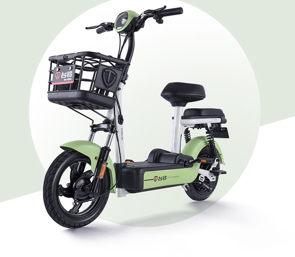 台铃tailg小金刚电动车电动自行车新国标48v电瓶车男女通用踏板车成人