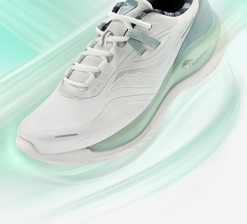 saucony索康尼2022新品慢跑训练跑步鞋火鸟2 s28185 白兰-防泼水 37.