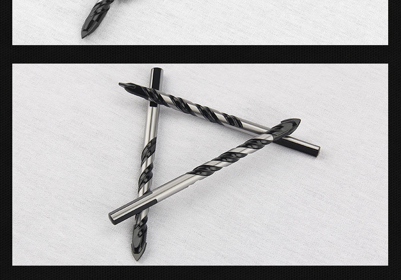 钻头混凝土钻墙钻铁瓷砖玻璃木工手电钻转头打孔钻孔神器 10mm10支