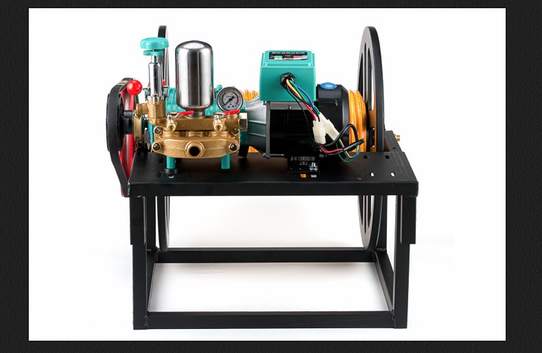 花田趣 电动打药机高压农用全自动收管卷管器60v48v农用新式电三轮