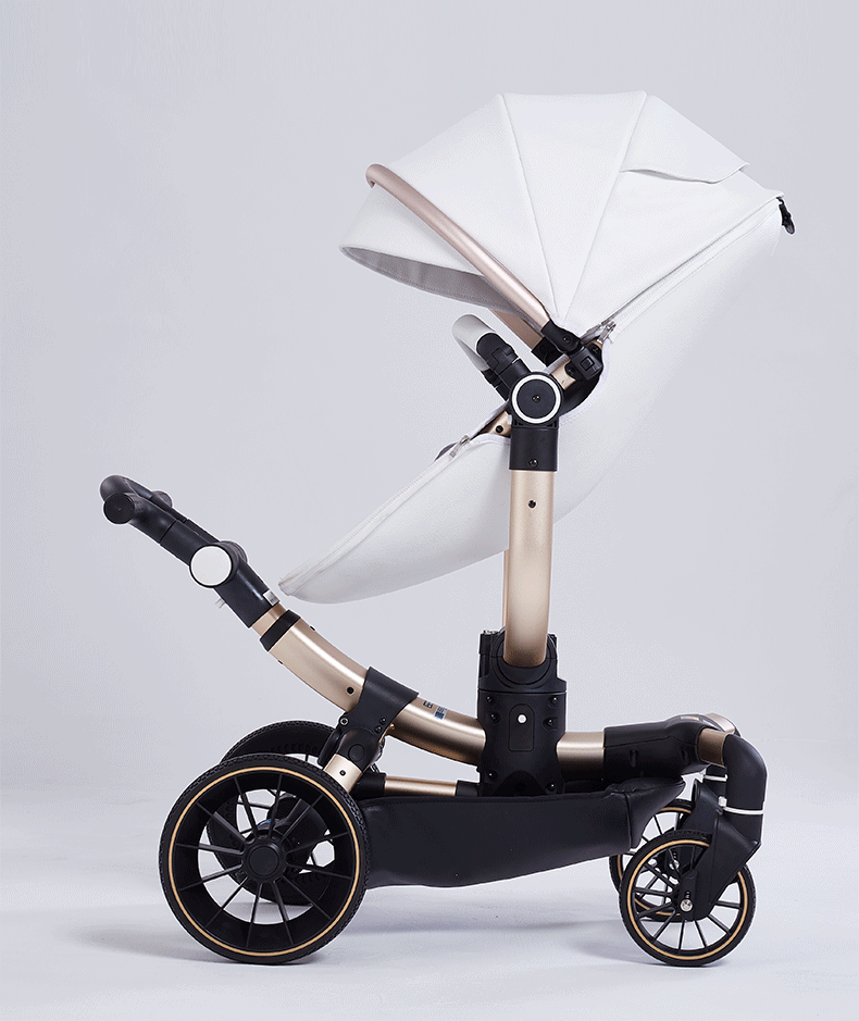 德国本土进口品牌sleda思倪哒高景观婴儿推车可坐可躺轻便折叠双向