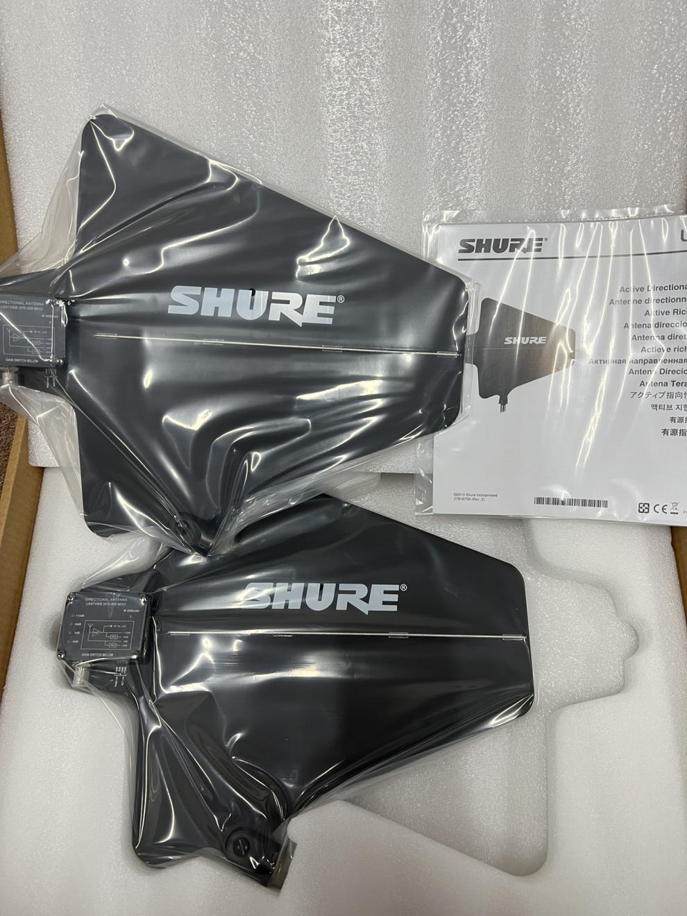 shure/舒尔ua845/844天线放大器户外无线话筒接收信号功率增强器 ua