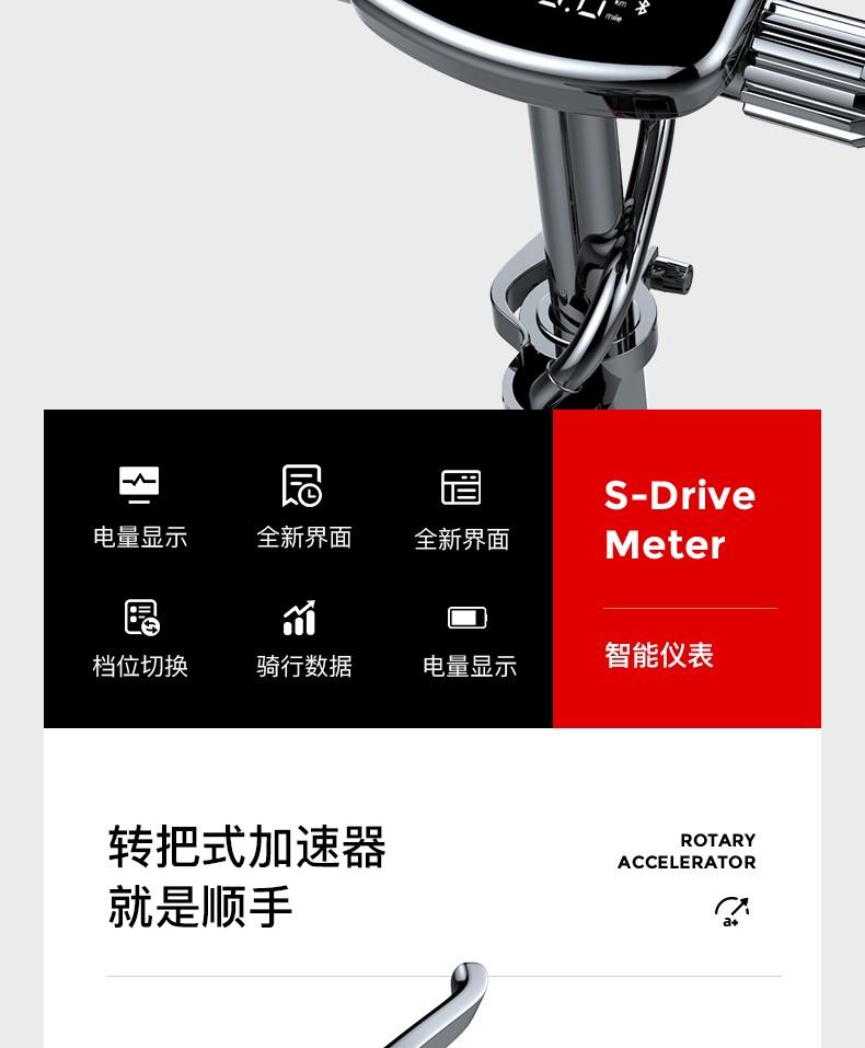 希洛普sealup越野电动滑板车折叠电动车代驾电瓶车代步车迷你成人小型