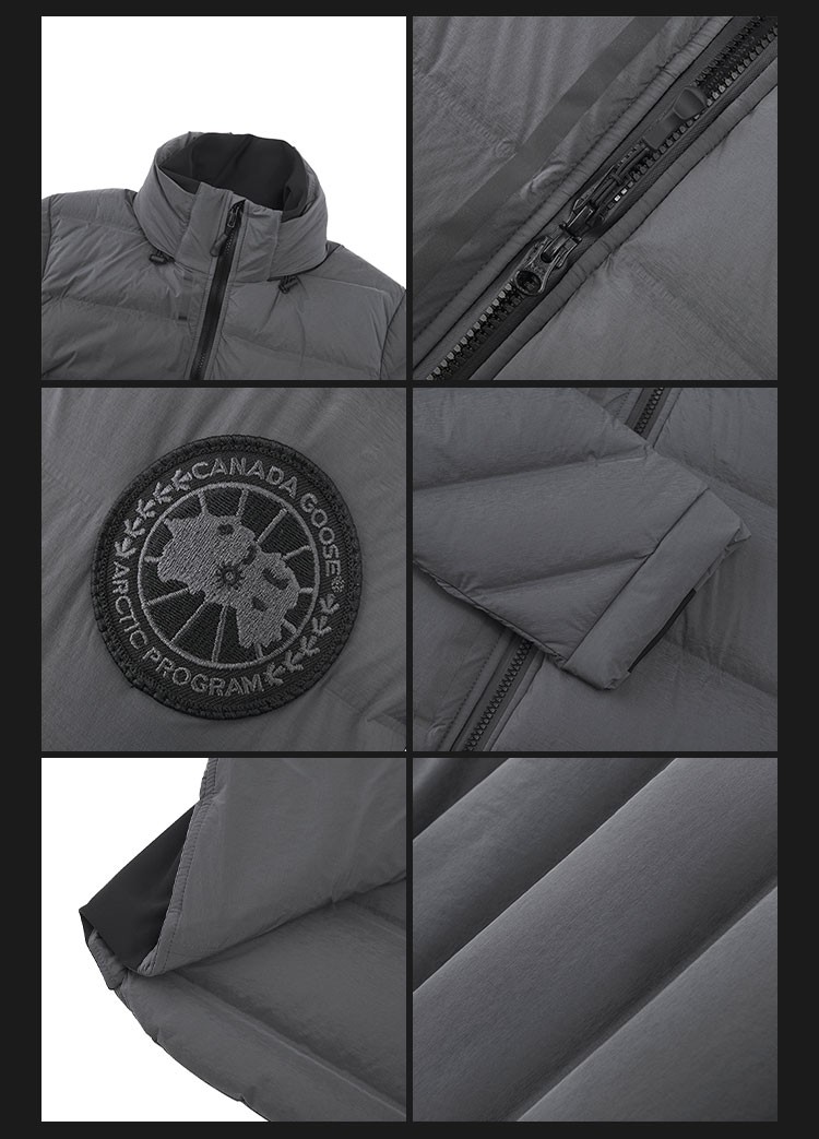 canadagoose加拿大鹅hybridgecw黑标夹克2731mb羽绒衣圣诞礼物深灰色