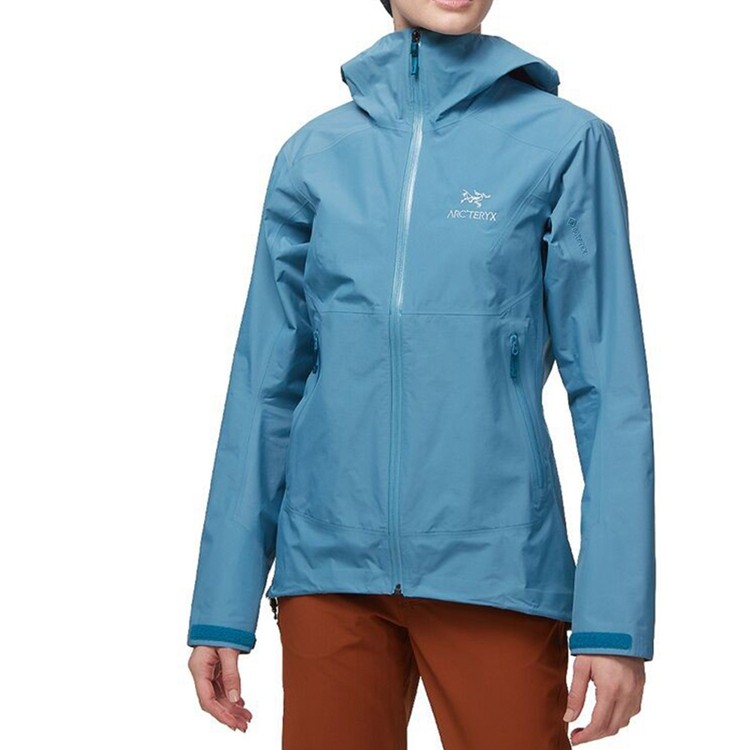 arcteryx 始祖鸟 zeta sl 女装 轻薄徒步冲锋衣女 连帽外套夹克 d6