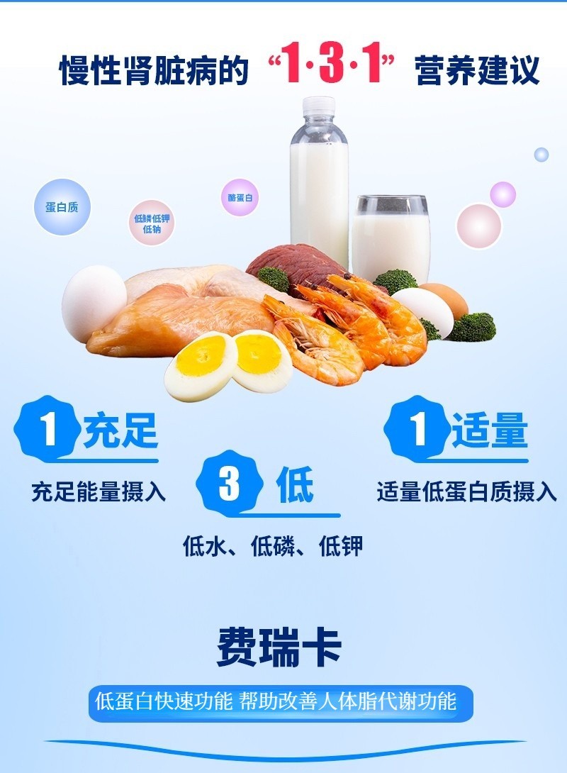 费瑞卡营养液120ml德国进口高能营养补充液肾脏病营养