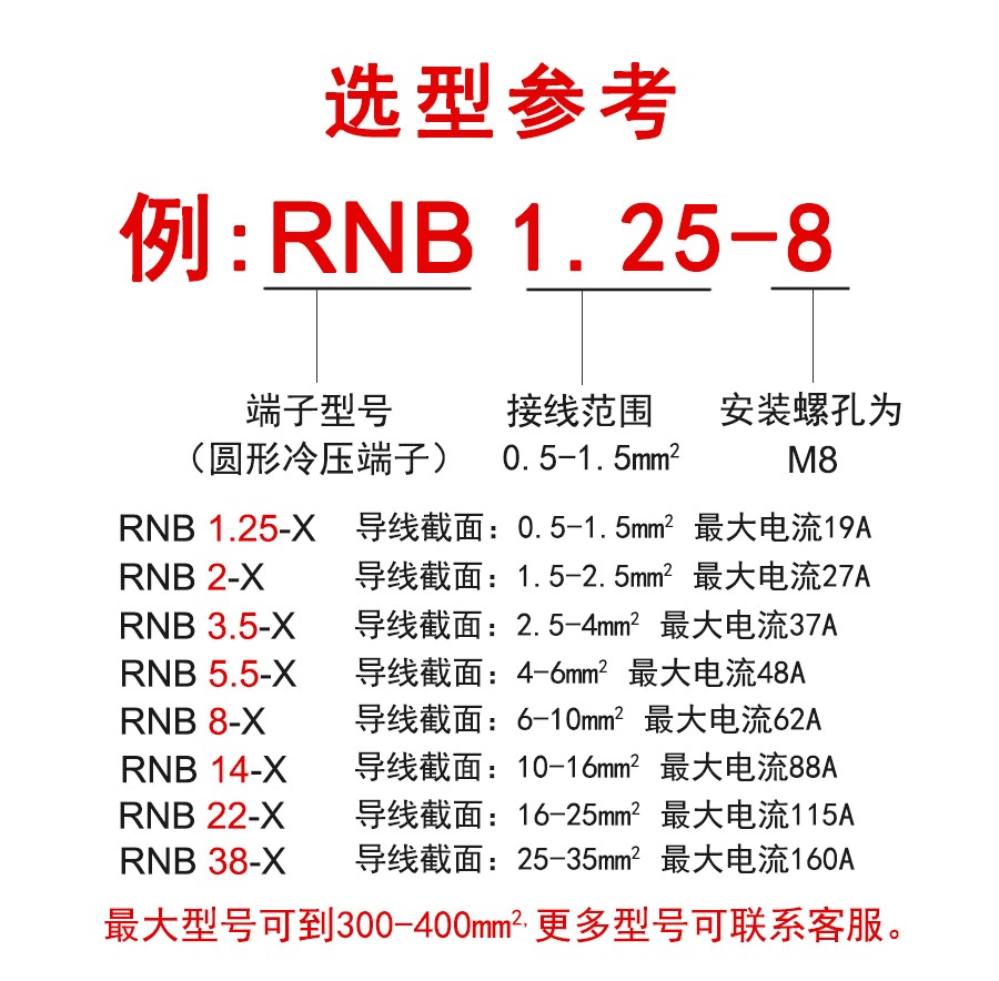 紫铜圆形裸端子ot冷压镀银o型接线端头焊口rnb铜镀锡线耳rnb3541000只