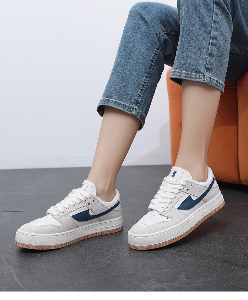 商场同款polosport女鞋板鞋休闲鞋百搭小白鞋女单鞋平底板鞋女潮鞋白