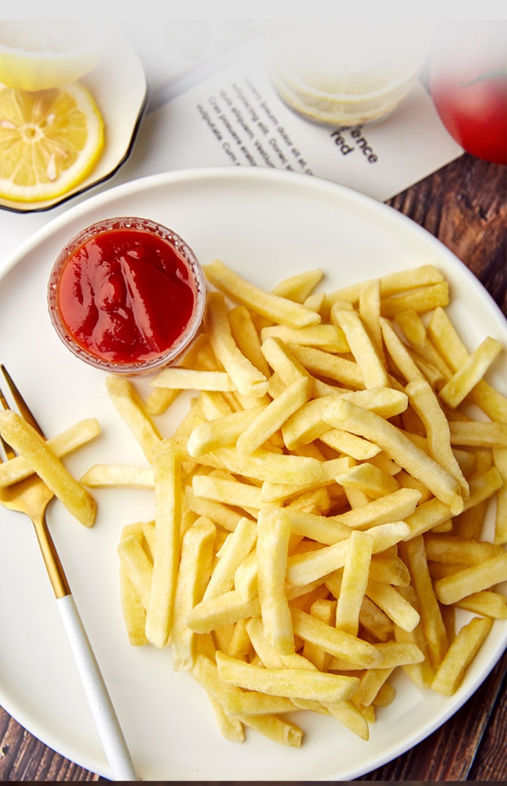 【十足原味薯条60g】办公休闲原味香脆薯条零食小吃食品 原味薯条60g*