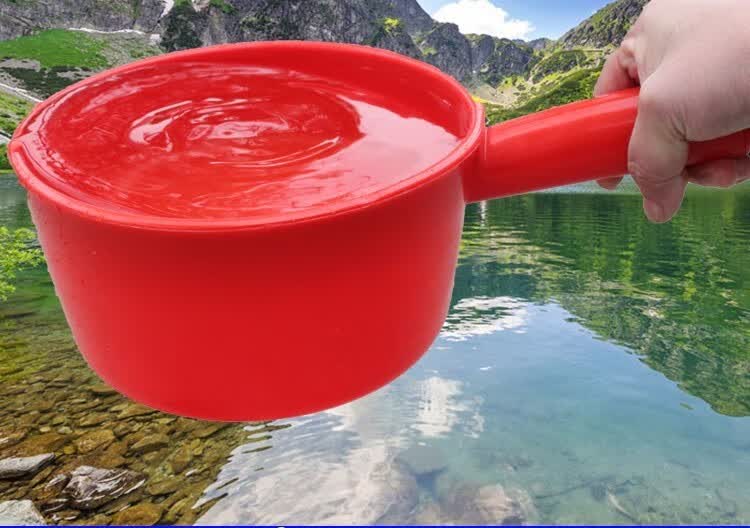赢容加厚塑料水瓢大水勺工业水瓢水勺水瓢舀水瓢洗发瓢耐摔水舀子白色