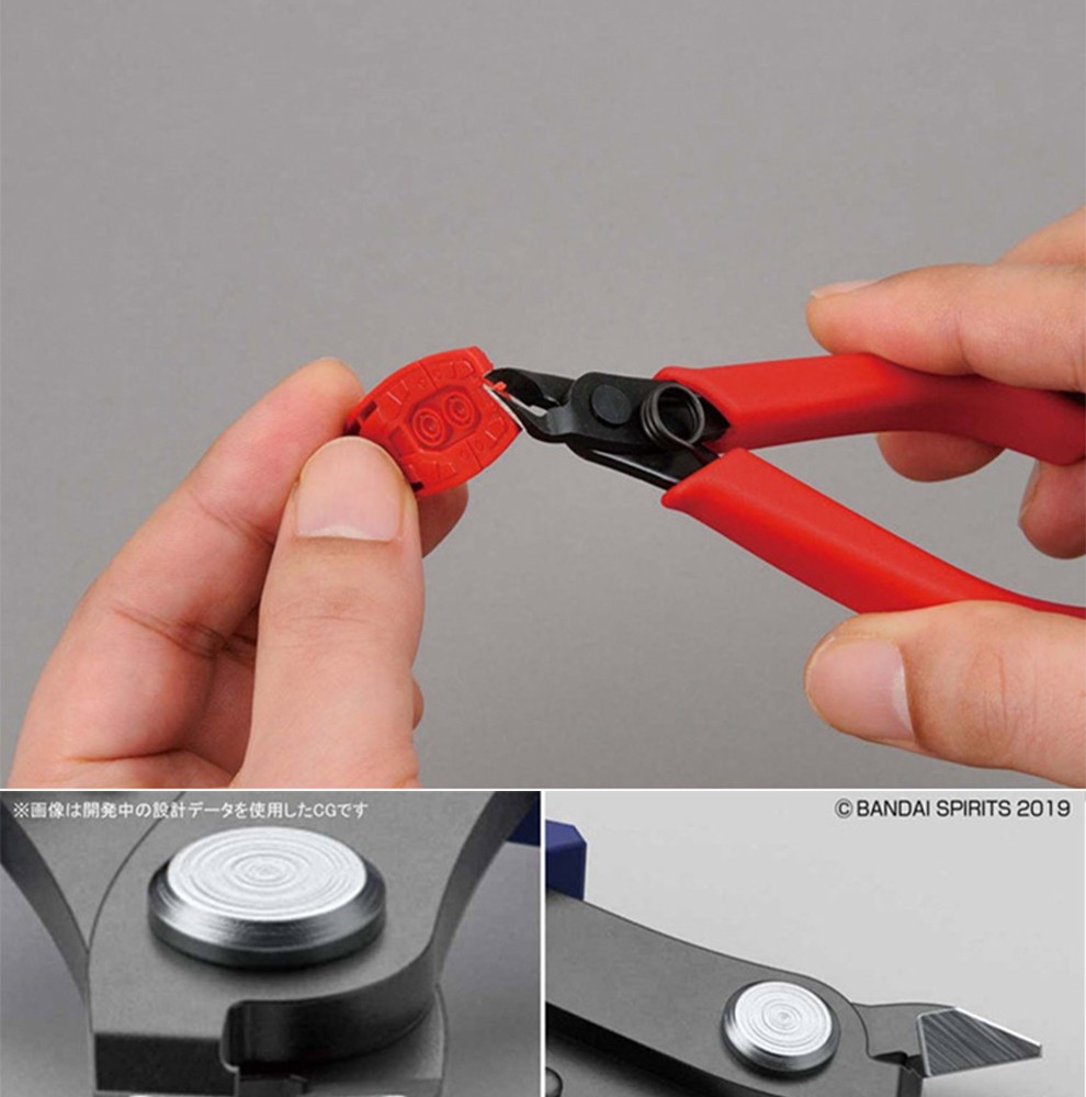 万代高达模型专用工具基础水口钳斜口钳红白蓝薄刃剪钳拼装钳子入门级