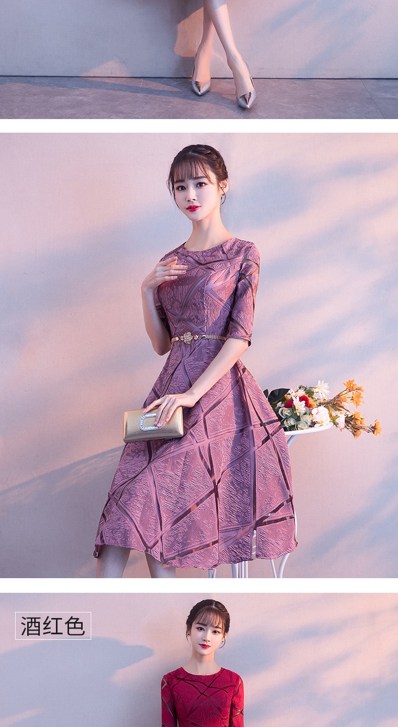 晚礼服女宴会气质平时可穿轻奢小众高端订婚参加婚礼连衣裙春秋白色xs