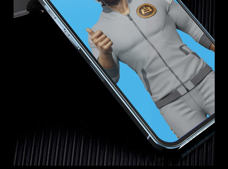 蓝猩先生 苹果14钢化膜听筒防尘iphone14promax手机膜全屏覆盖plus