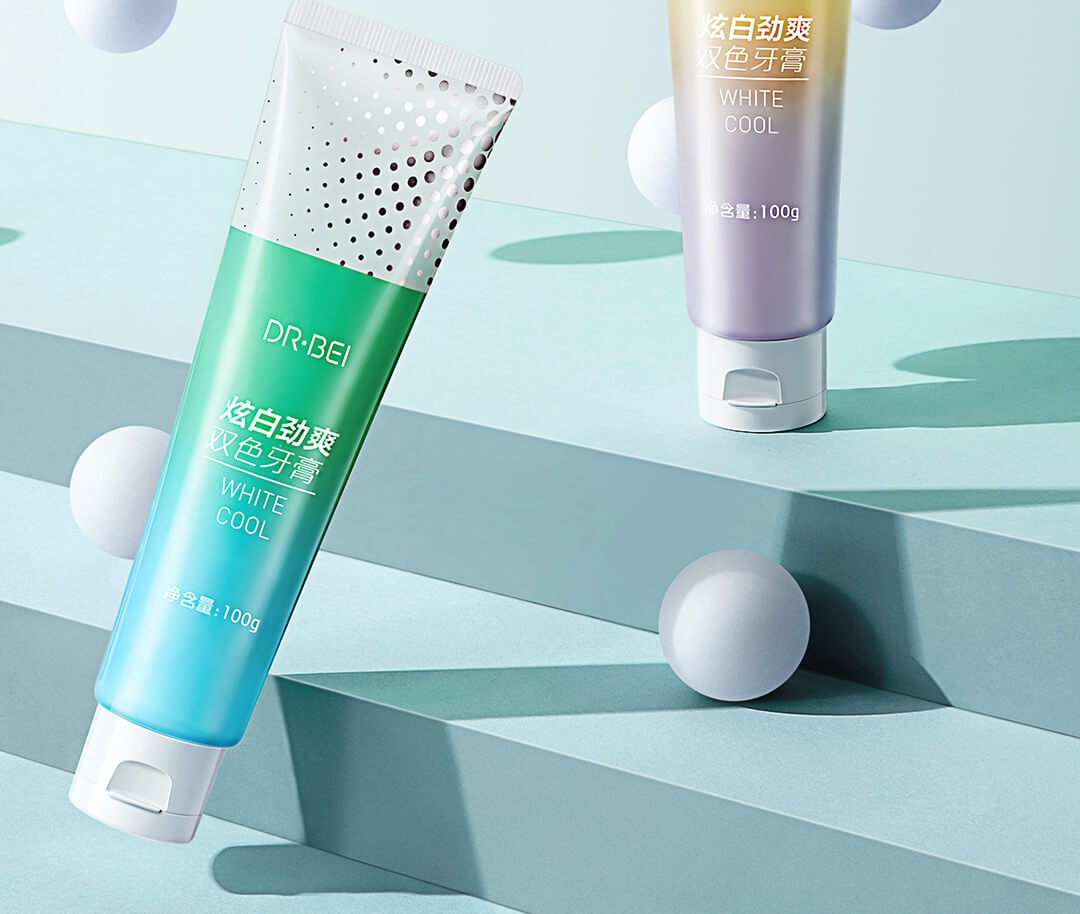 贝医生炫白劲爽牙膏桂花葡萄味