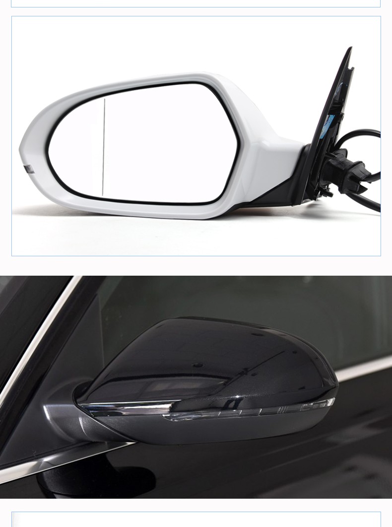 适用于奥迪a6l倒车镜后视镜总成13-18款a6l车外反光镜奥迪a6l倒车镜