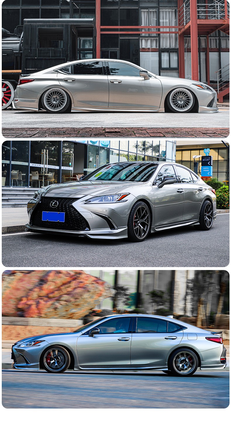 车烽特适用于雷克萨斯es200改装大包围前后杠es运动中网前脸es300h前