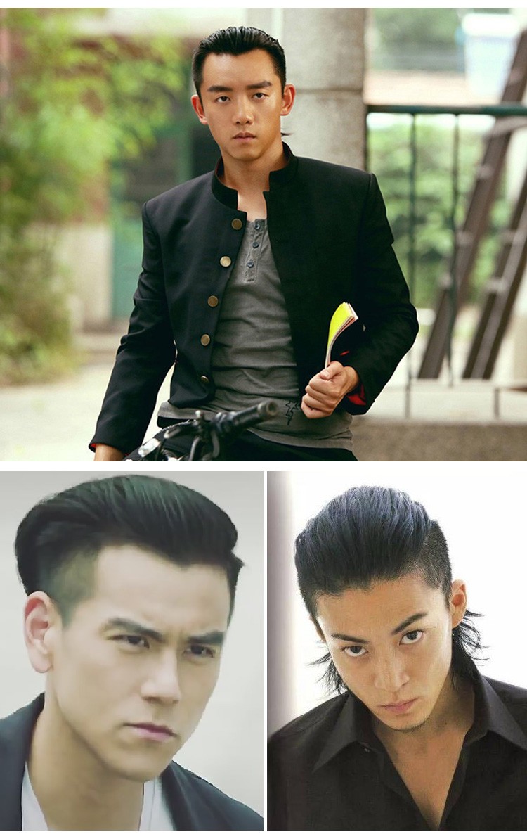 黑色发箍男士6件套通用防滑波浪隐形发卡潮男背头油头运动个性头箍卡