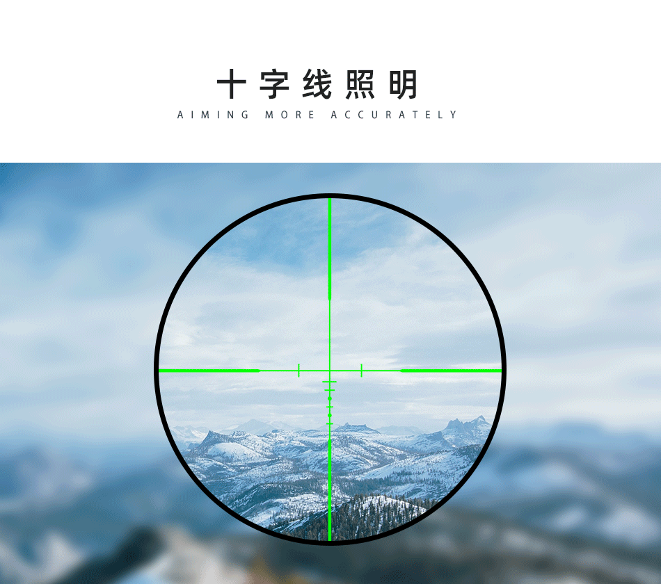 火狼国际155x20超短瞄准镜高抗震高清晰十字镜目镜可调抗震快速寻鸟镜