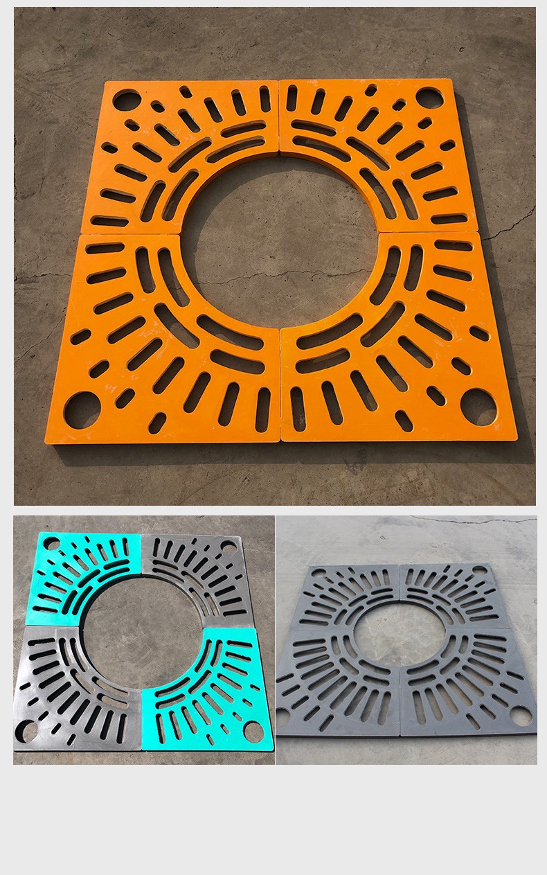 中诺九城树脂护树板树池篦子复合树穴树坑盖板树围子smc绿化美化箅子