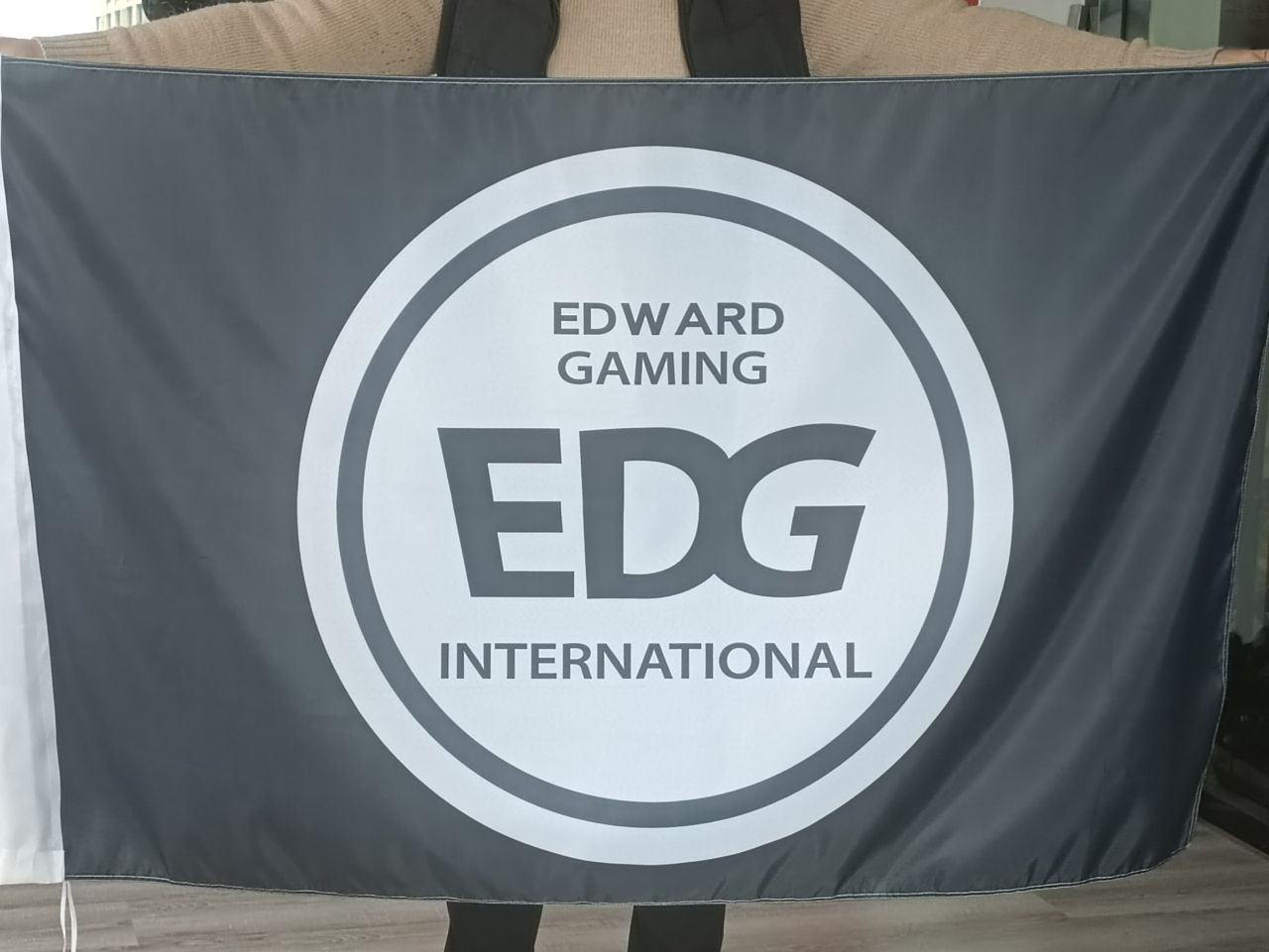 捷斯淇edg队旗edg战队旗帜战旗旗子大旗应援海报周边横幅战队英雄联盟