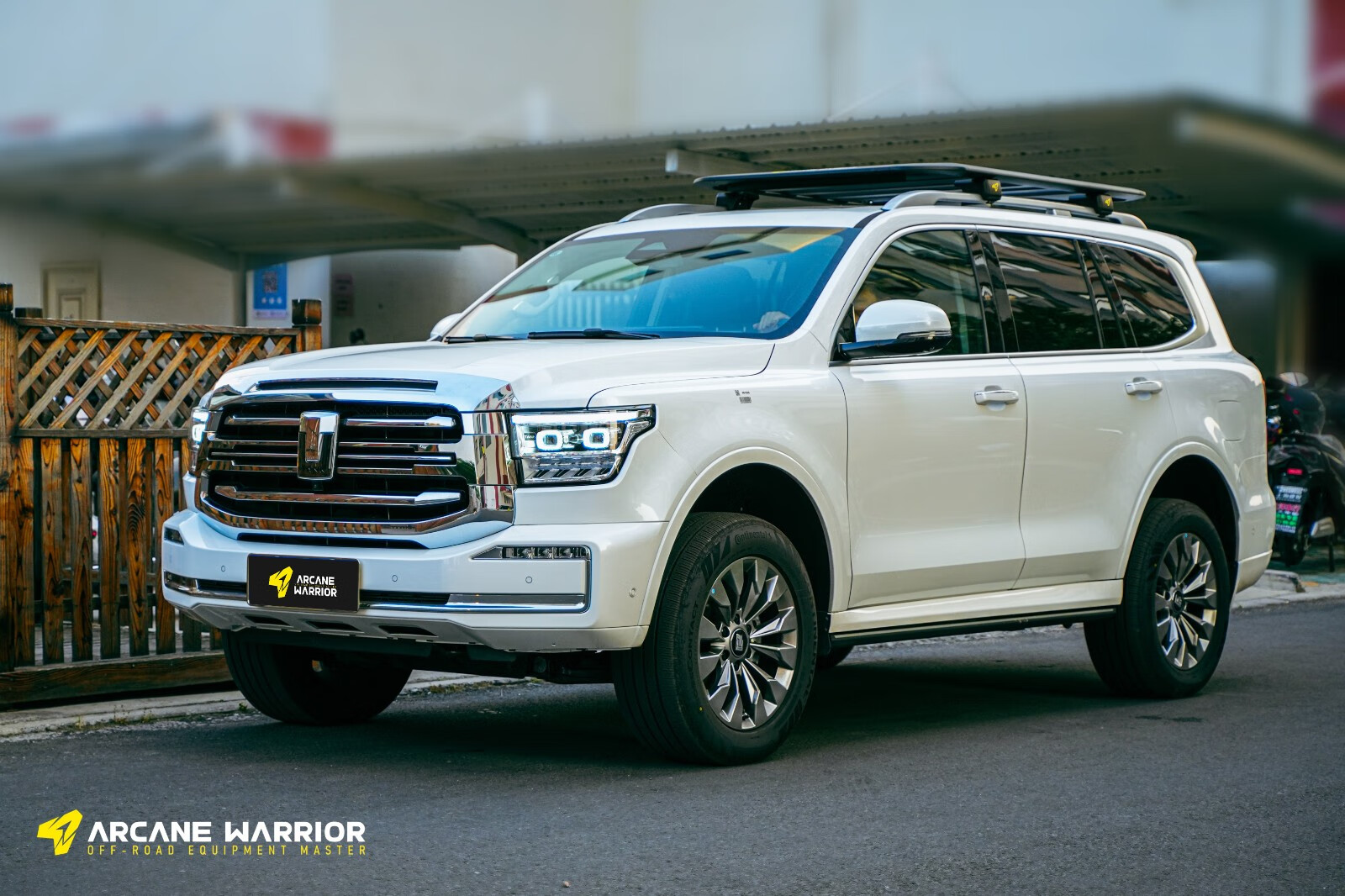 500行李架车顶平台多功能拓展专用越野无损改装坦克500aw车顶行李架