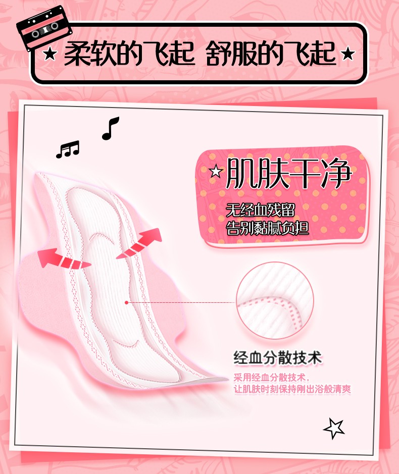 88831-苏菲 卫生巾女整箱日用230mm夜用超熟睡420mm姨妈巾组合装 日夜组合 【27片】230mm*20片+290mm*7片 质量寶证-详情图