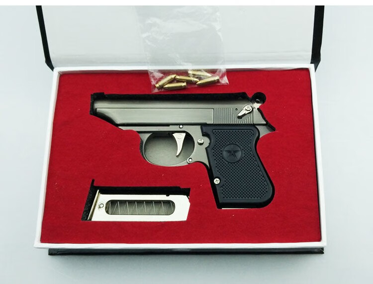 1205抛壳模型64式玩具手抢全金属模型可拆卸儿童仿真玩具枪不可发射全