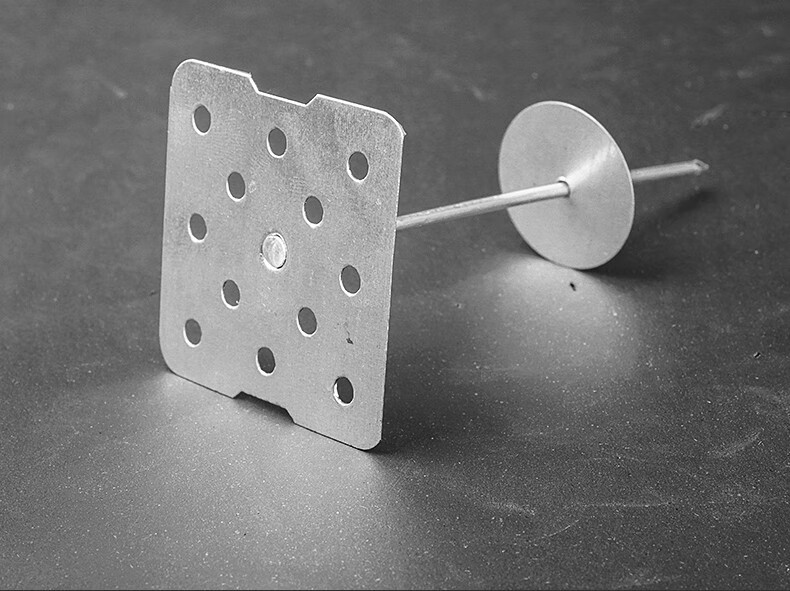 铝制保温钉墙体挂网保温钉挂铁丝网专用岩棉铝钉外墙保温钉大底座大