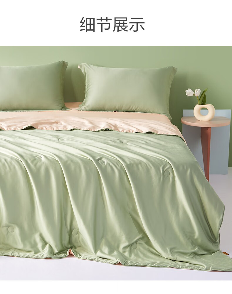 博洋家纺 天丝夏凉被夏季空调被薄款被子 夏被夏天可水洗冰丝薄被 莱