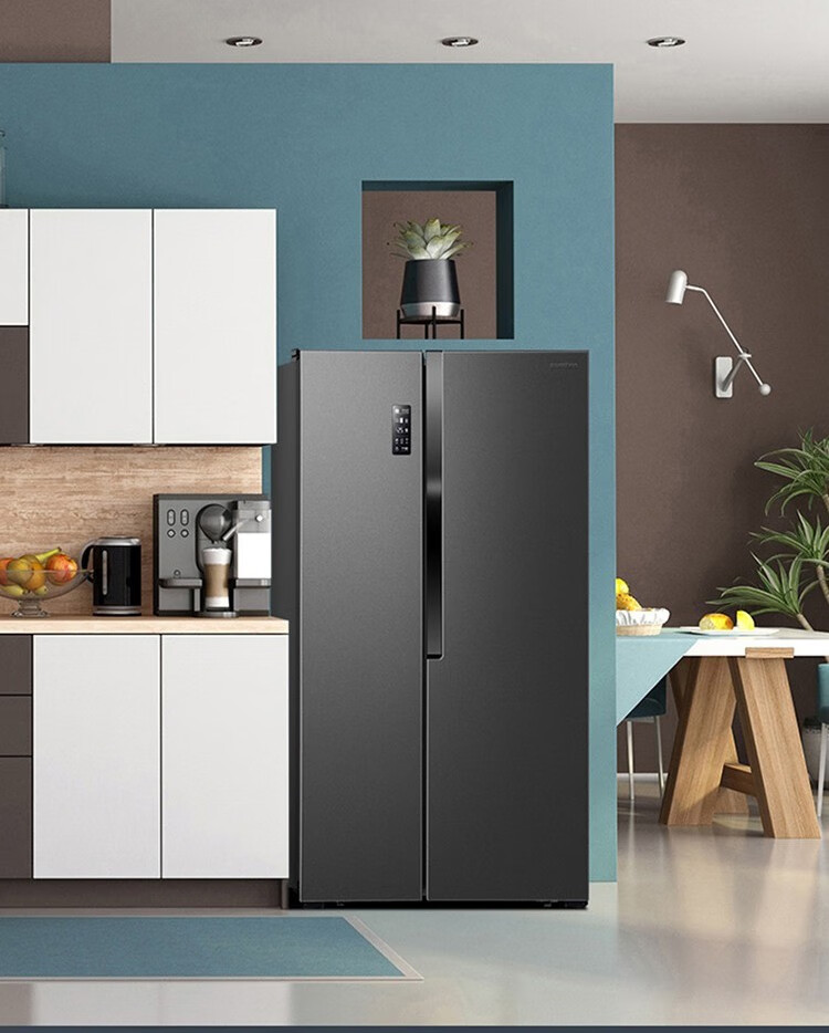 容声(ronshen)592升家用冰箱双开门风冷无霜对开门冰箱一级变频bcd