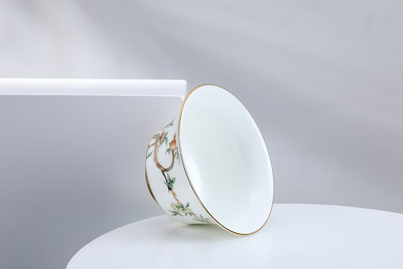 华祥苑国瓷永丰源茶具石榴家园8头16头夫人瓷茶器茶具组套送礼礼品