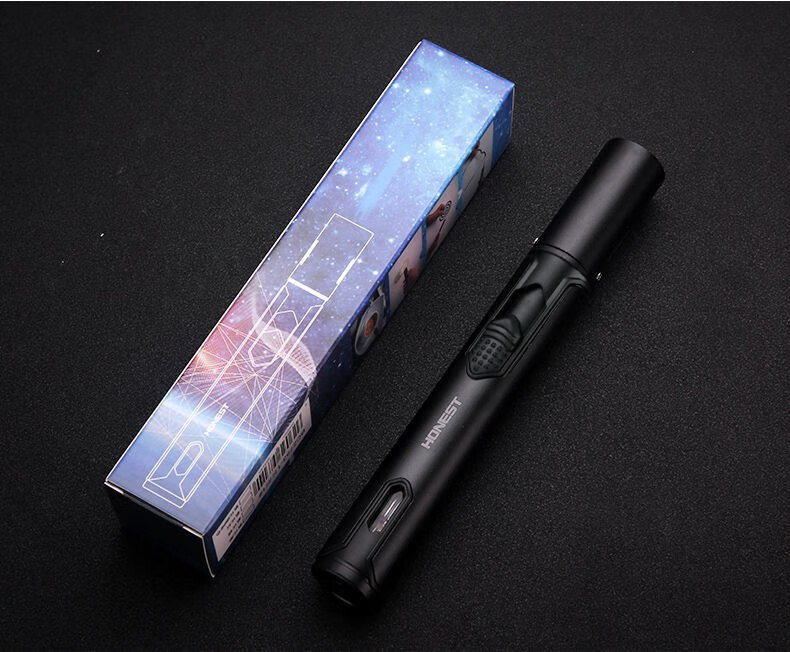 点火器烧烤男女多功能防身利器女士自卫防卫防狼防风直冲打火机礼物