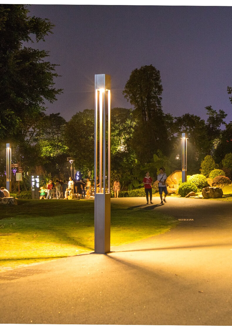 丽朵灯饰 庭院灯新农村路灯家用户外防水led灯花园灯乡村道路杆灯3米