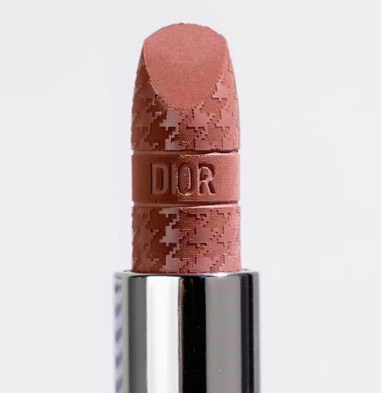 dior迪奥千鸟格纹口红2022年新风貌限定限量版黑白格子唇膏520情人节