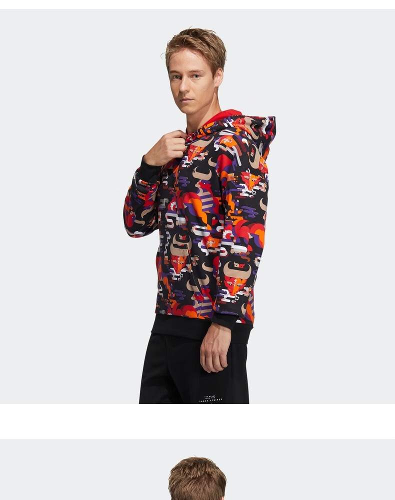 耐克(nike) cny卫衣男装牛年新年款运动服本命年红色长袖休闲连帽 gq