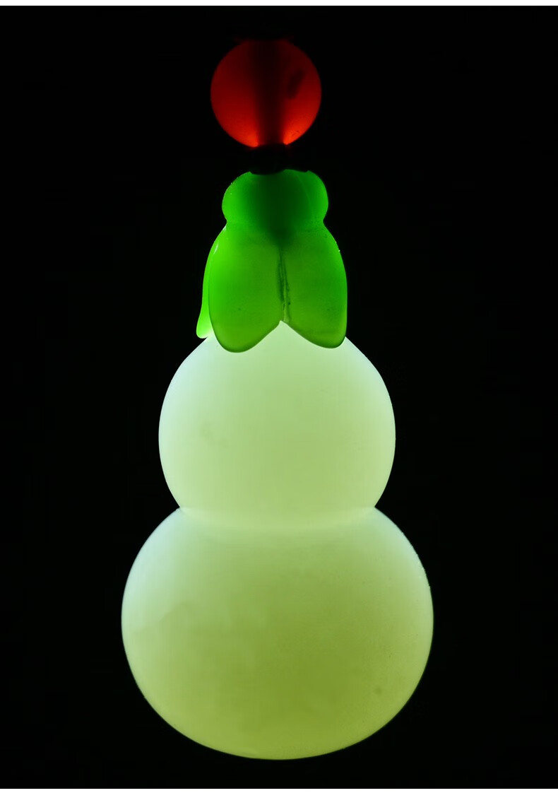 芊乔珠宝和田白玉葫芦吊坠项链圆葫芦玉坠福禄挂件男女玉坠大号