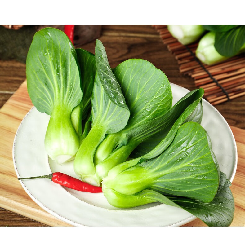 上海青小青菜小油菜农家自种蔬菜小青菜绿叶菜3斤精选装