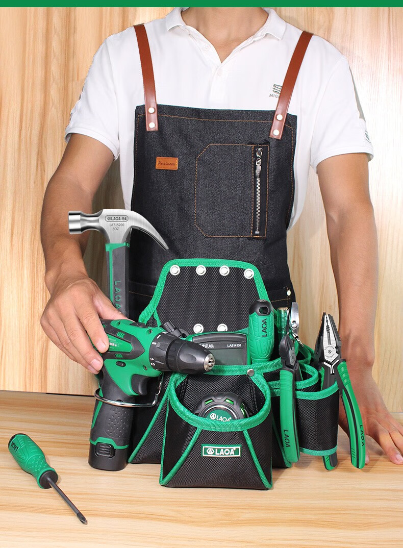 木工装钉工具腰包 电钻腰包多用电工包腰包腰挂工具包 腰包 腰带 背带