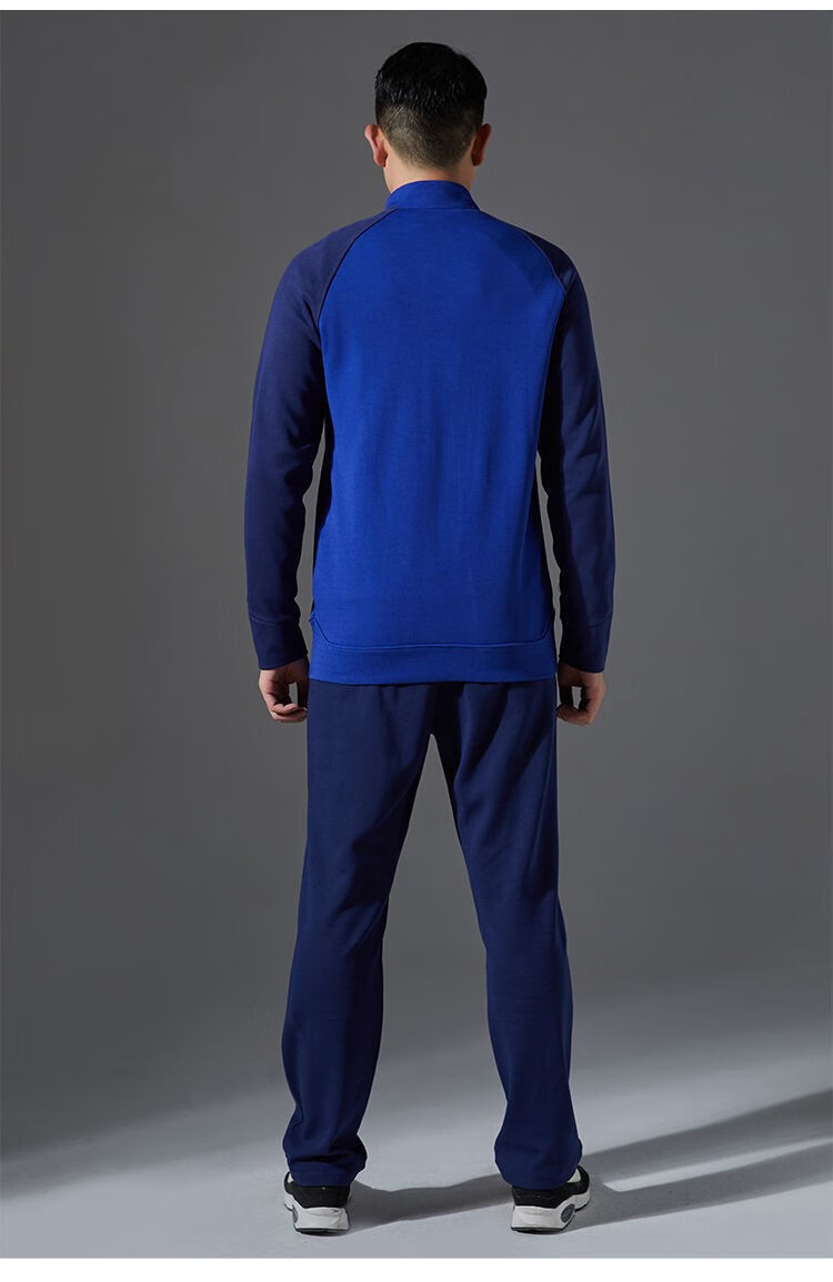 芙逸儿 际华 19火焰蓝消防员春秋季户外跑步备勤服长袖体能作训服圆领