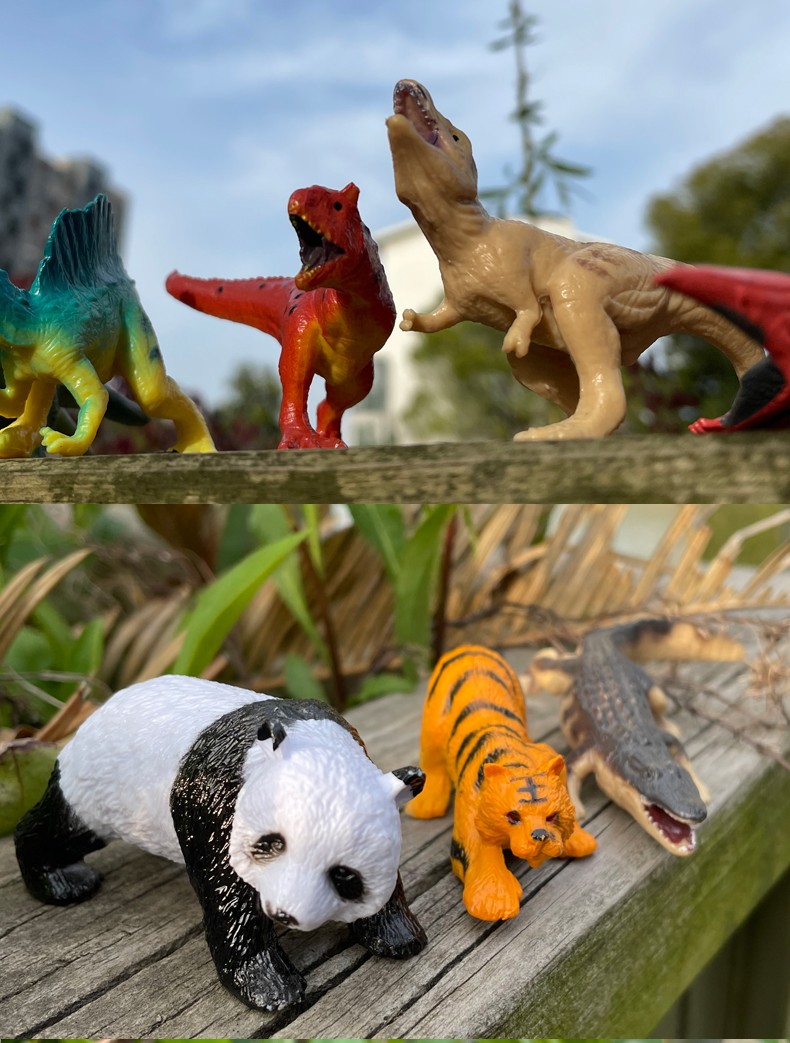 集森玩具侏罗纪儿童恐龙模型仿真防水耐玩动物世界认知男孩玩具冰川