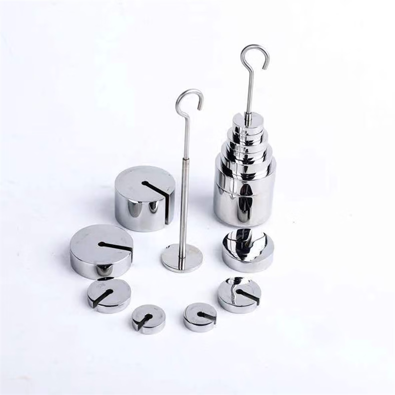 锐祺不锈钢增坨砝码开口砝码c型法码5kg10kg 20kg砝码挂钩托盘2kg法码